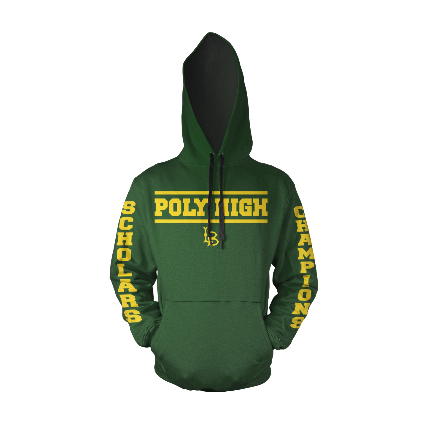 SCHOLARS & CHAMPIONS PULLOVER HOODIE SWEATER – GREEN – Legendary Fit Co.
